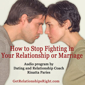 How to Stop Fighting in Your Relationship or Marriage Audio Program